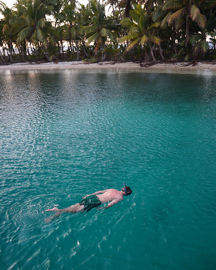 San Blas eilanden snorkelen