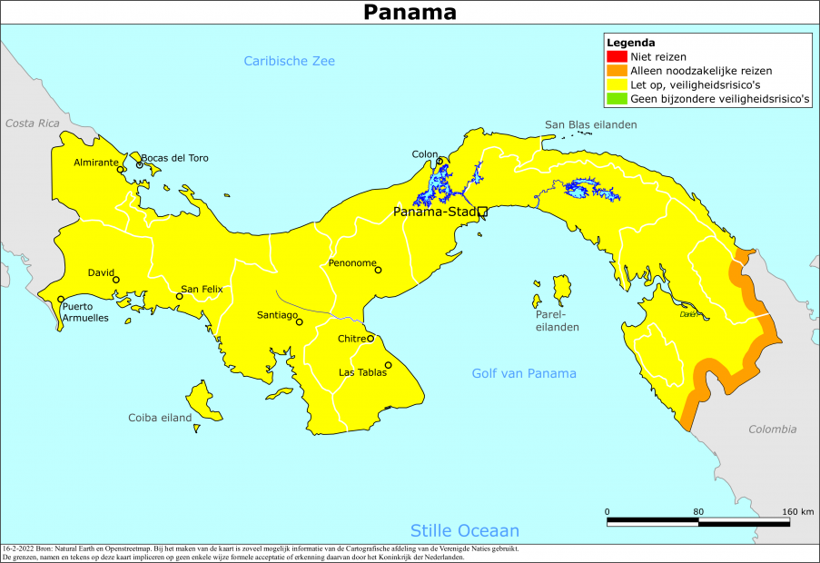 Actueel Reisadvies panama